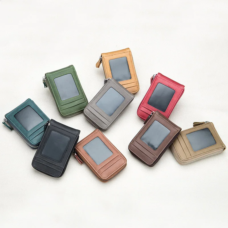 Мужской кошелек для кредитных карт WISECOL многофункциональные женские кошельки с