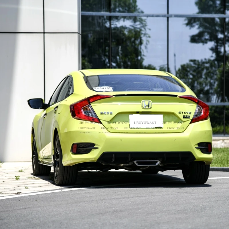 Для Honda Civic 2015 2016 2017 2018 задний спойлер багажника высокое качество абс материал