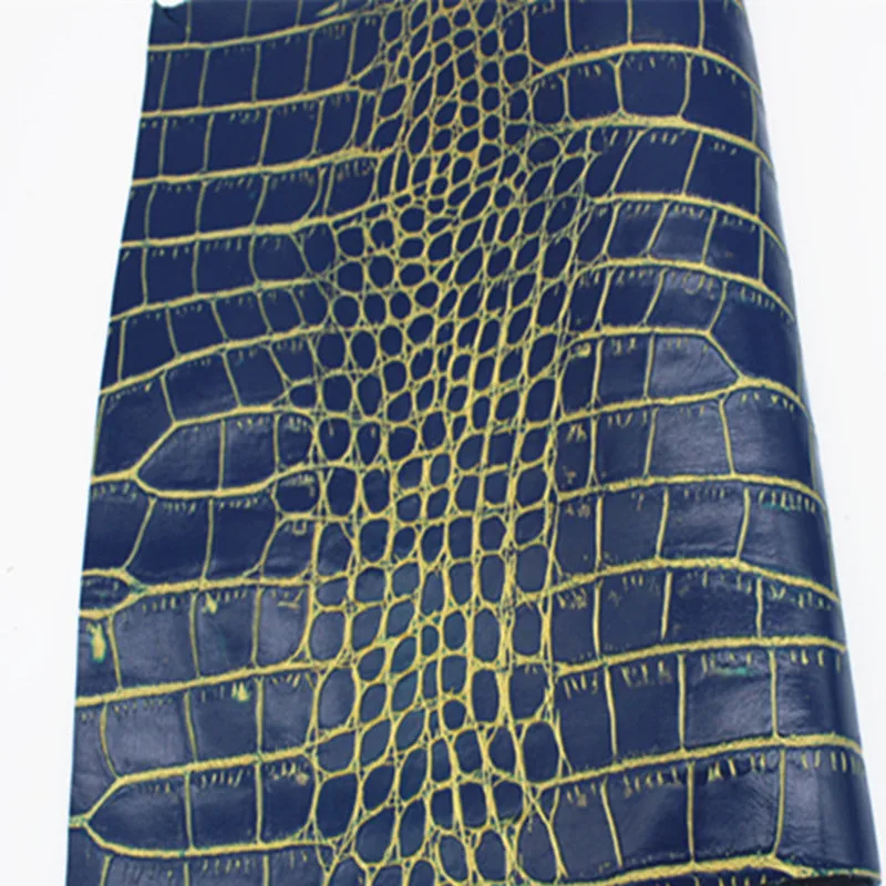 Сумка-рюкзак ручной работы из воловьей кожи с тиснением под крокодиловую кожу