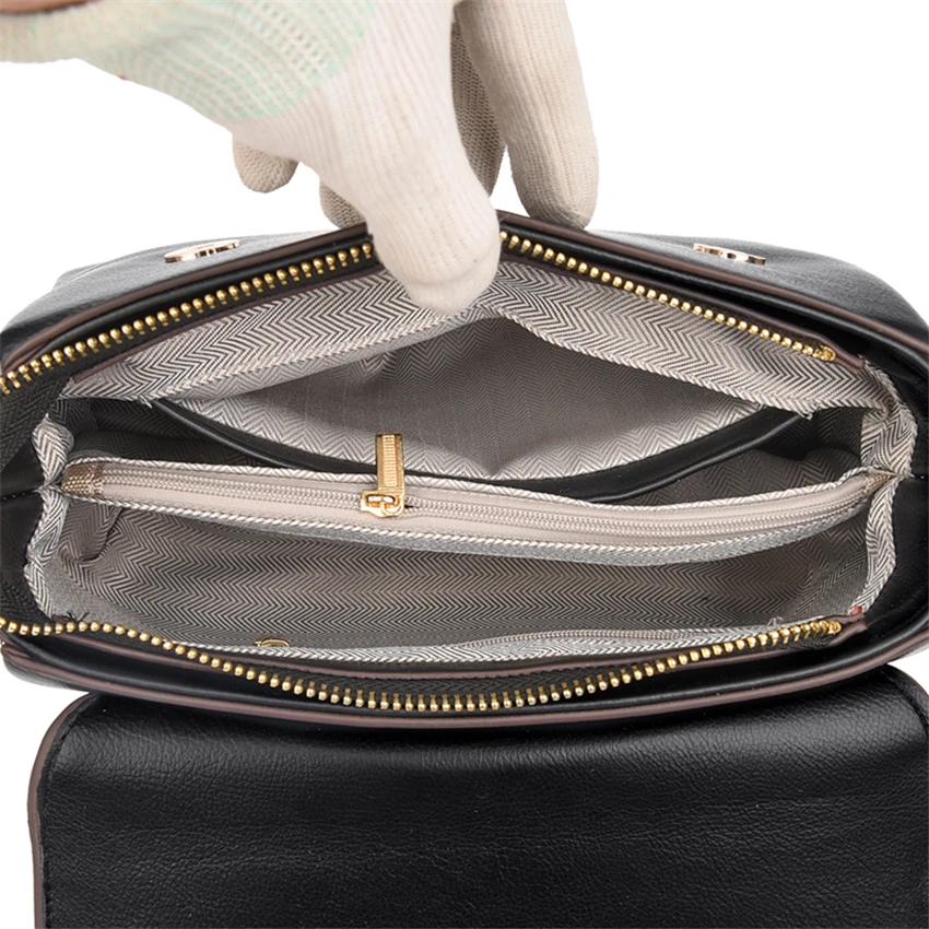 Fashion Ladies Hand Bag High Quality Leather Handbags Designer Crossbody Bag Famous Brand Shoulder Messenger Bag Female Sac