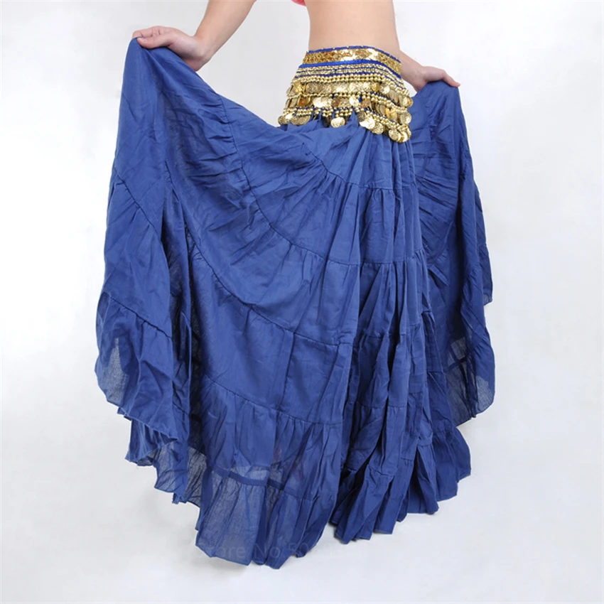 Женская льняная юбка для танца живота элегантная йоги выступления на сцене Хобо