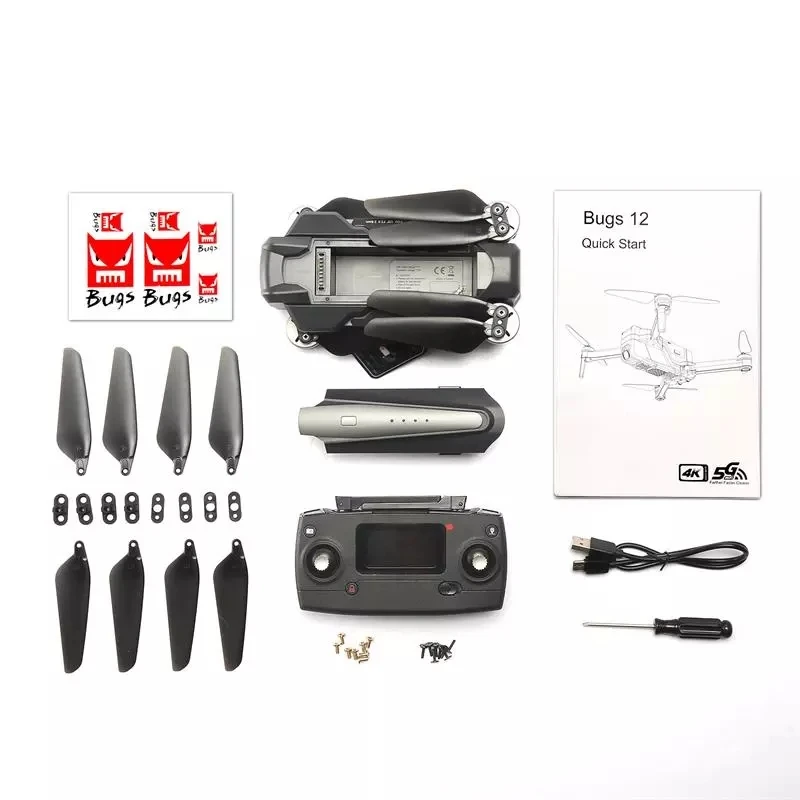 

GPS 5G 4K WIFI FPV RC Drone Long Distance Brushless Motor Optical Flow Quadcopter GPS Position With Carry Bag Gift VS L108 S107