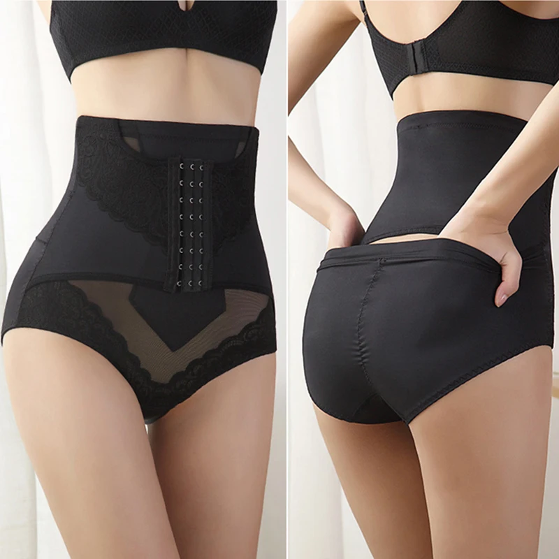 Asha&Vicki High-waisted Breasted Post-release Abdomen Pants Postpartum Seamless Waist Shaping Hip-lifting Women Body Panties