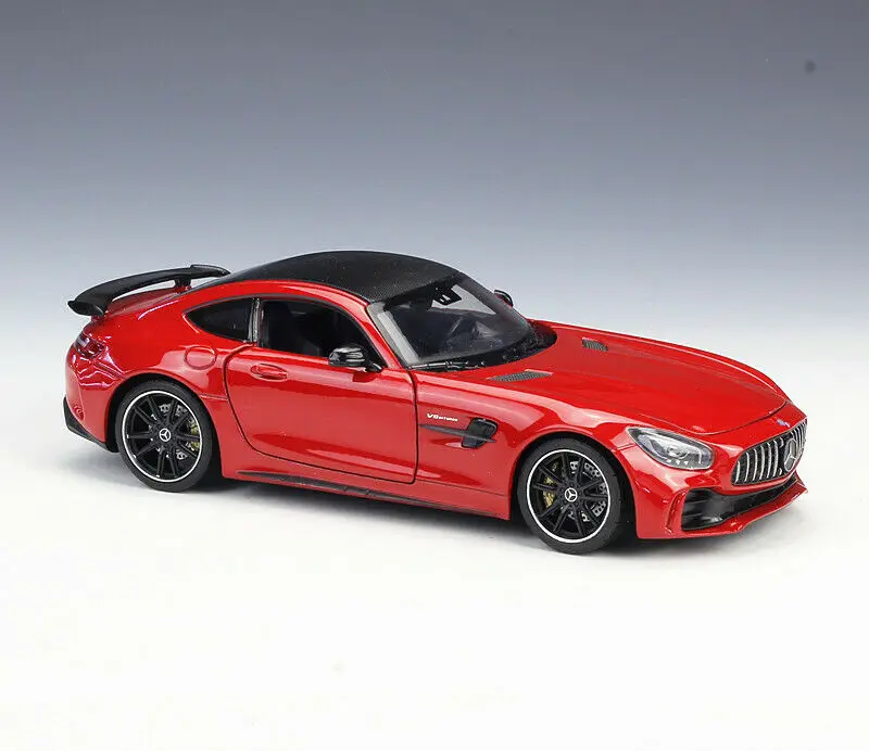 Welly 1:24 Benz AMG GT R GTR Модель литья под давлением гоночный автомобиль Новый в