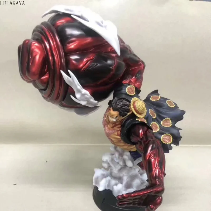 1 шт. 39 см аниме One Piece Gear четвёртый человек Обезьяна д Луффи большая статуя 1/8