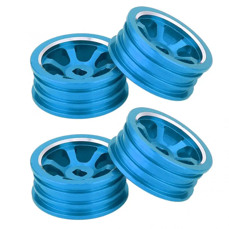 4pcs RC Car Pull Metal Wheel Hub Upgrade Parts Fit for WLtoys 1/28 K969 K989 P929 Remote Control Toy Accessory | Игрушки и хобби