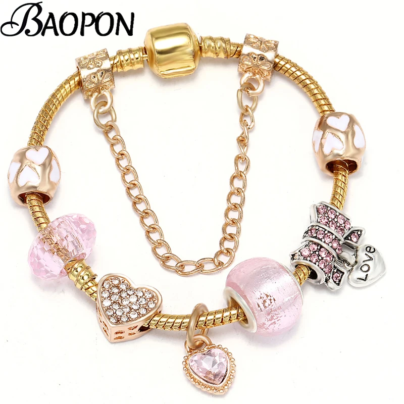 Женский браслет Змея с кристаллами|Браслеты шармами| |