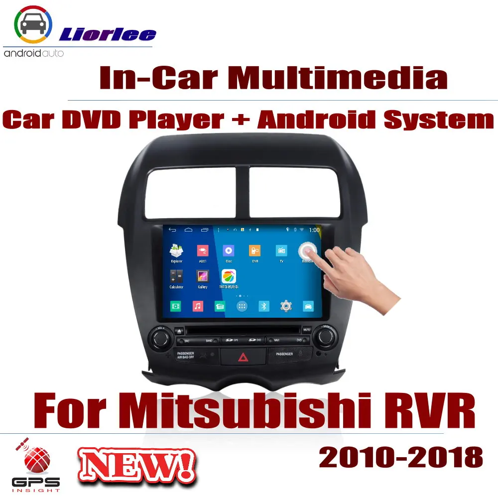 Автомобильная система Android 8 Core A53 процессор ЖК-экран для Mitsubishi ASX RVR (GA/XA/XB/XC) 2010-2018