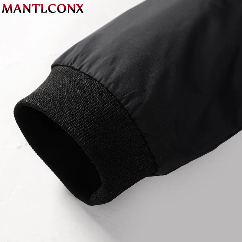MANTLCONX, мужские куртки, Осенние повседневные пальто, одноцветная куртка, Мужская ветровка, стоячий воротник, тонкие куртки, мужские куртки-бомбер, M-4XL
