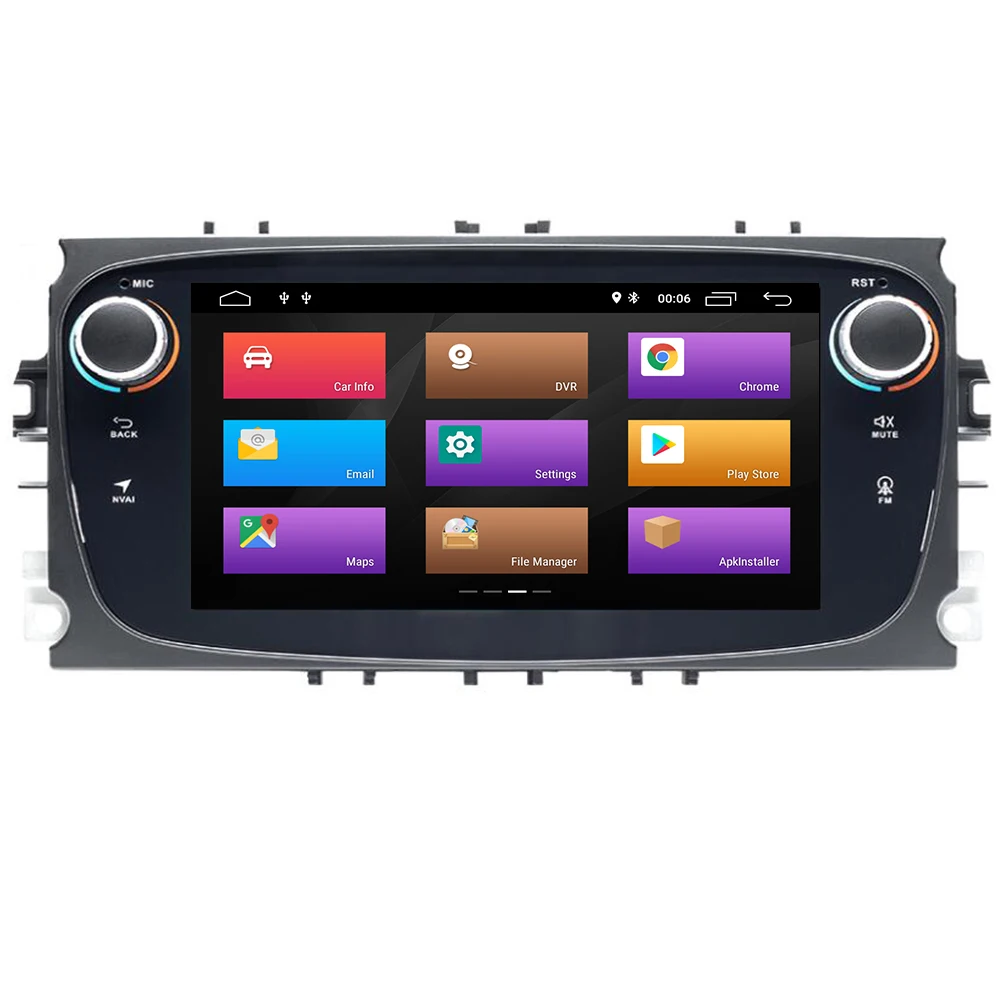 DSP Android 10 автомобильное мультимедийное радио GPS для FORD/FOCUS/Mondeo 9/S-MAX/C-MAX/Galaxy/Kuga