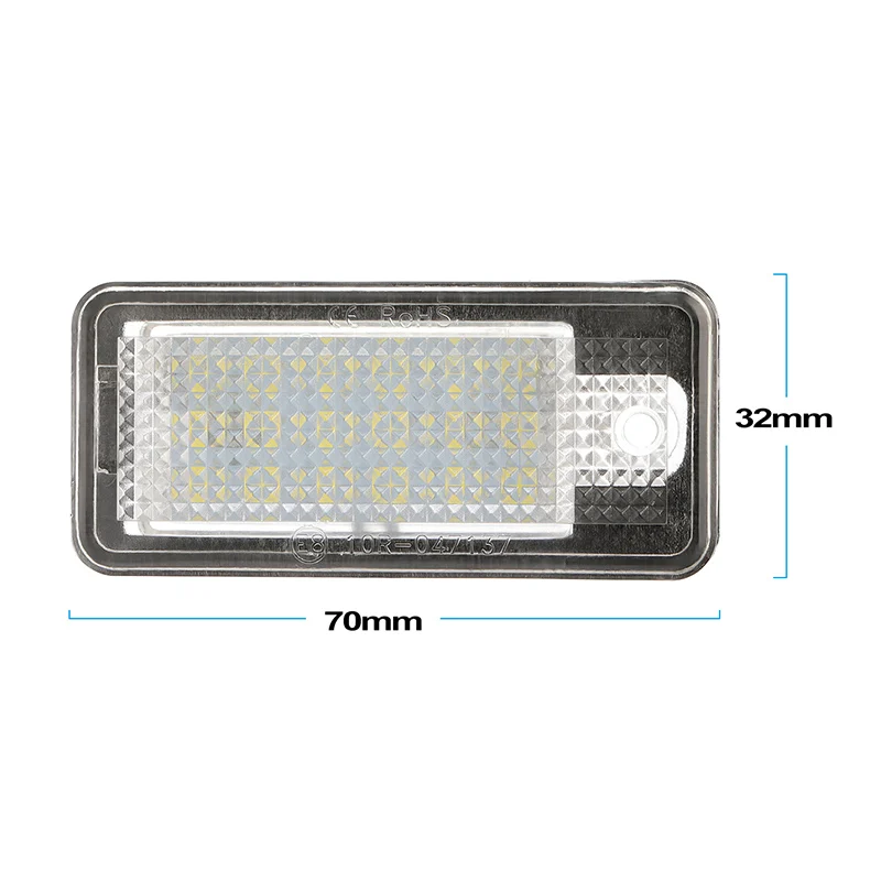 

One Pair Canbus Led License Plate Light Lamp For Audi A3 A4 S4 RS4 B6 B7 A6 RS6 S6 C6 A5 S5 2D Cabrio Q7 A8 S8 Avant