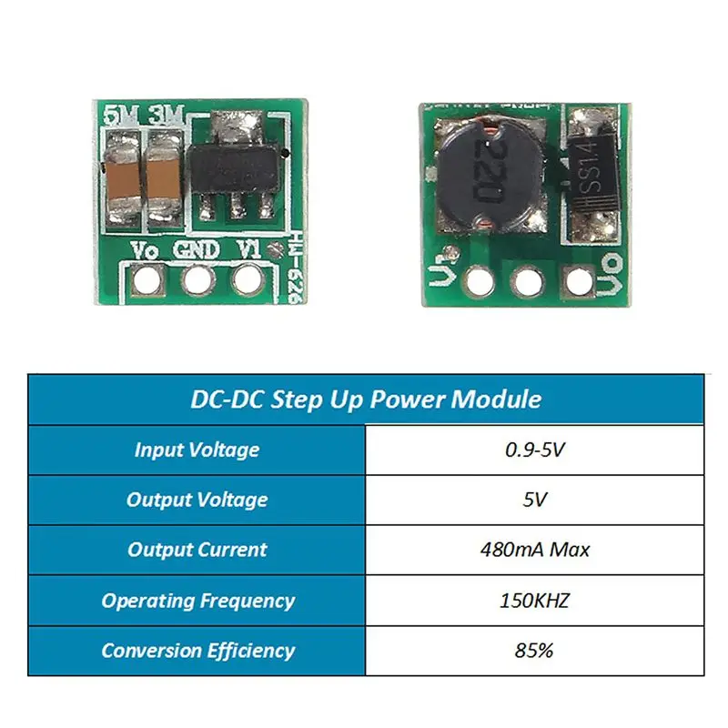 6 шт. Повышающий Модуль питания 1 5 в 8 3 2 В 7 до |