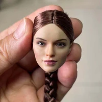 in stock 16 vcf 2052 russian special warfare female soldier head sculpted red long hair braid suitable for vc fx09 3 0 body