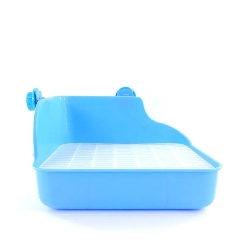 ПЭТ Кролик морская свинья шиншиллы туалет пластик многоцветный кролик Чистка