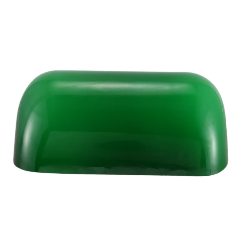 Зеленый цвет Стекло лампа банкира крышка/банкиров тенты|Колпаки и абажуры для