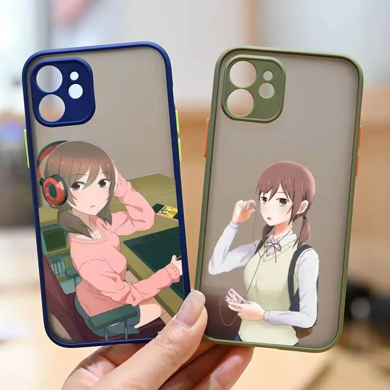 

Joshikousei no Mudazukai anime Phone Case matte transparent For iphone 7 8 11 12 13 plus mini x xs xr pro max cover