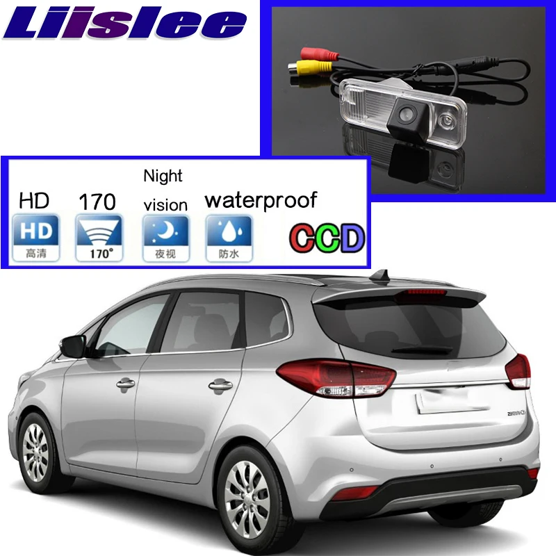 Автомобильная камера для KIA Carens RP MK3 2012 2013 2014 2015 Высококачественная заднего вида PAL