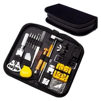 y1ue 147 pcs watchmaker tool set watch parts replacement maintenance tool kit with carrying case