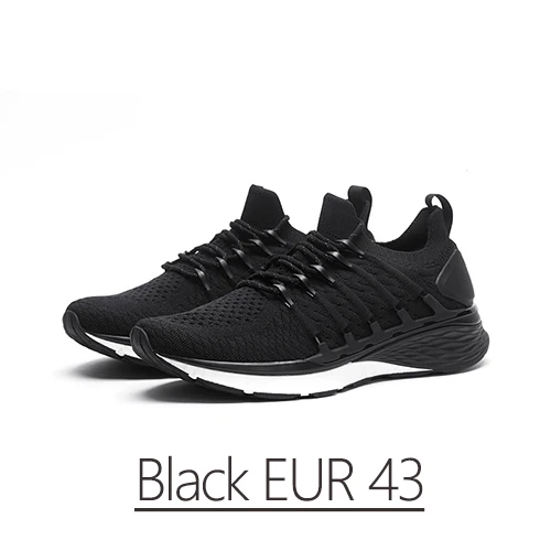 EUR 43 Оригинальные Xiaomi mi jia Shoes 3 кроссовки 3th мужские спортивные кроссовки для бега Новинка Uni-Moulding 2,0 удобные и Нескользящие - Цвет: EUR 43
