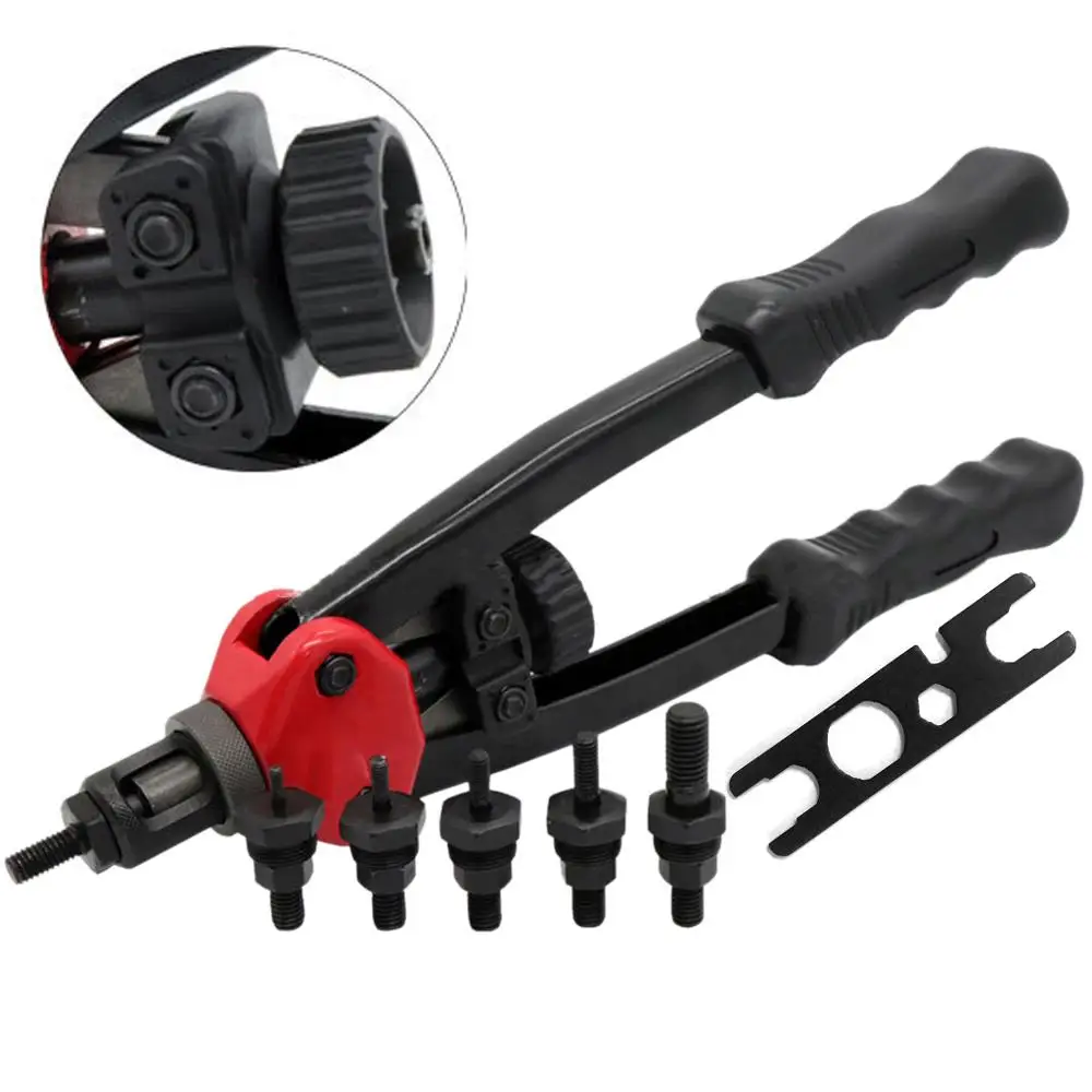 

Manual Pulling Riveter Blind Heavy Hand Pull Cap Nut Pliers M3 M4 M5 M6 M8 M10 Cordless Riveting Machine Tools Kit