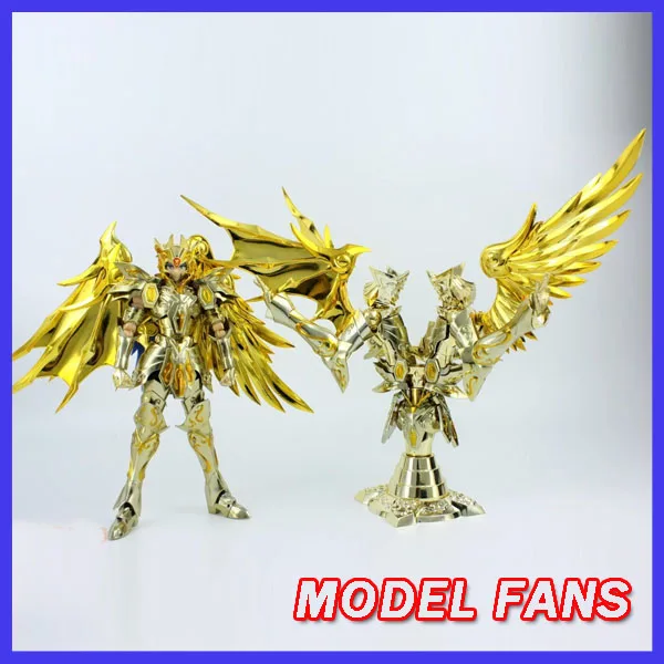 Фигурки модели в наличии GreatToys EX soul of Gold sog gemini Сага Saint Seiya металлическая Броня с
