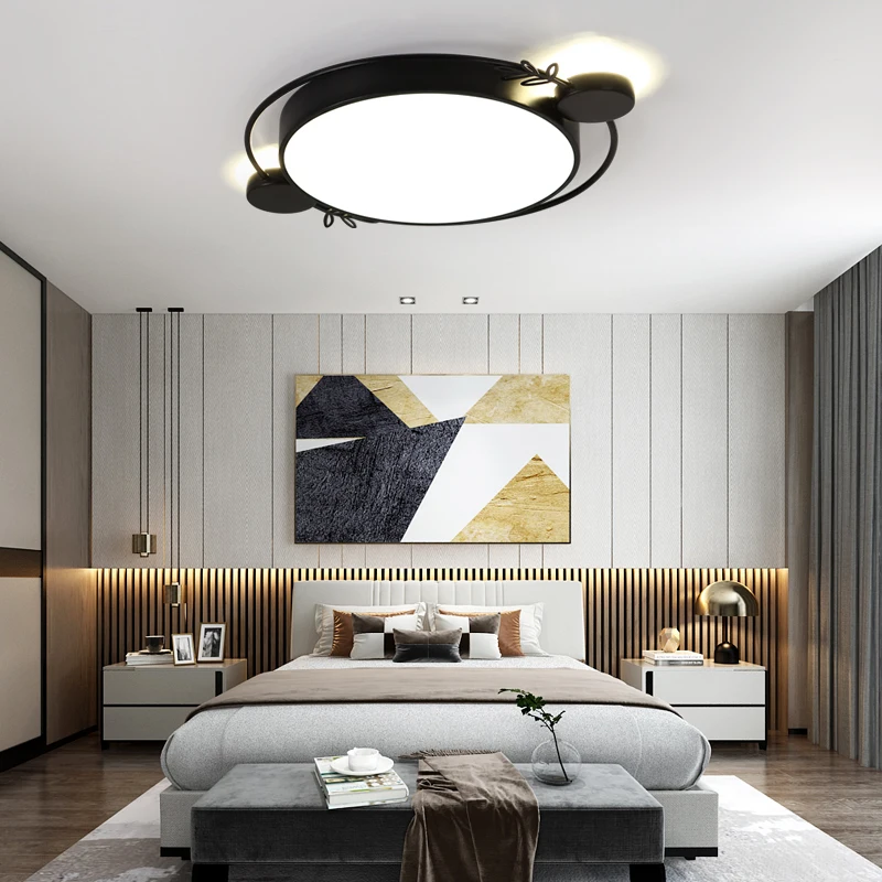 Новый креативный скандинавский потолочный светильник для спальни кабинета