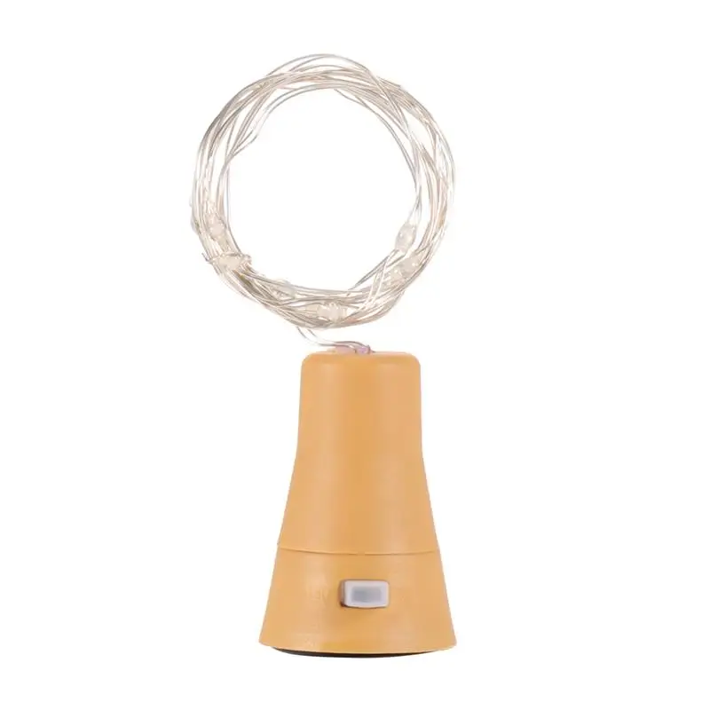 Романтический Водонепроницаемый LED Цветной Звездное светильники пробка