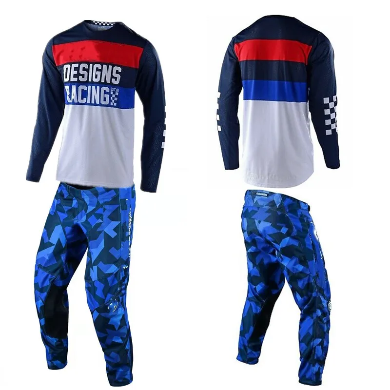 

2021 TLD racing suit Motocross Jersey and Pants MX Gear Set Combo mtb Off Road motorcycle racing suit enduro