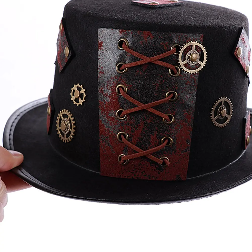 Головной убор в винтажном стиле Карнавальная вечерние мужские и женские СТИМ