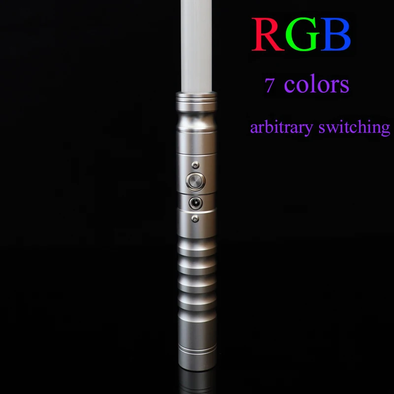 Световой меч 75 см 7 цветов rgb Люк светильник световой сила Fx тяжелая дуэльная