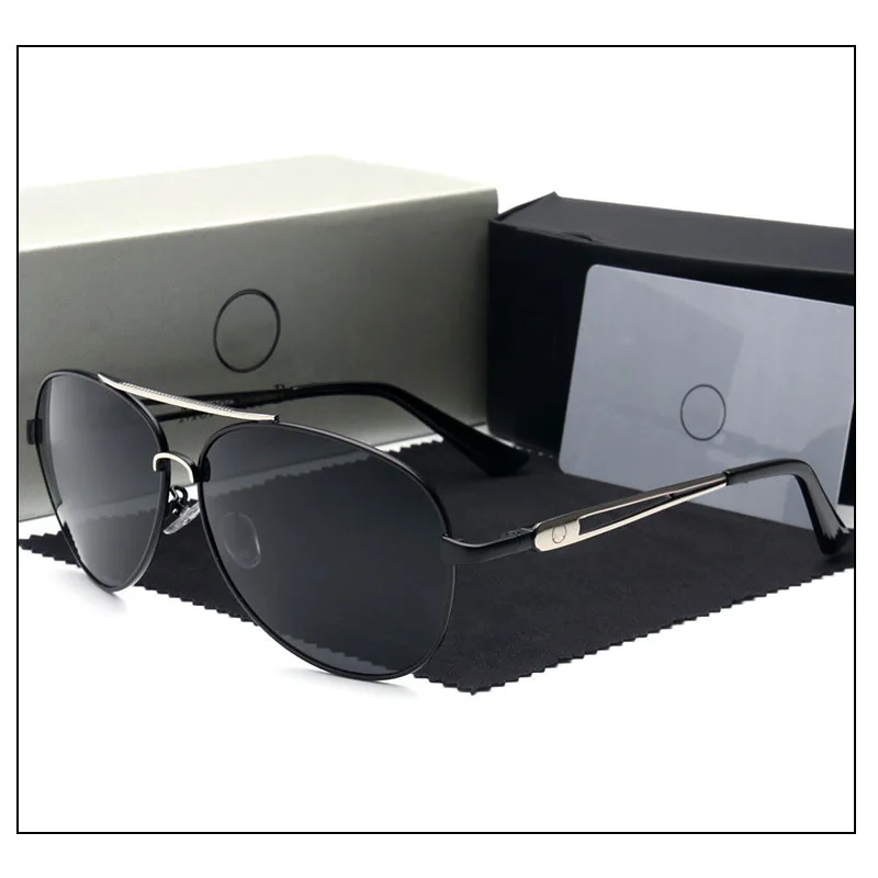 Горячие Mercede поляризованные солнцезащитные очки дизайнерские SunGlases tenis feminino женские брендовые дизайнерские очки de soleil homme 612 - Цвет линз: black