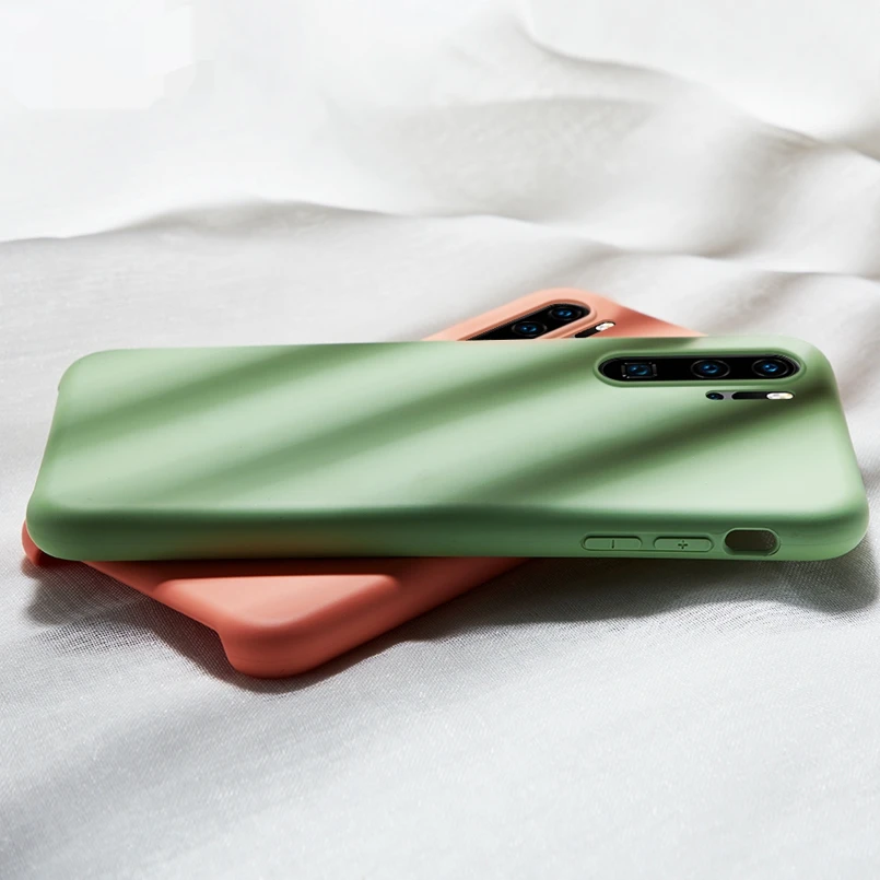 Оригинальный жидкий силиконовый чехол для huawei P30 Lite мягкий тонкий полный Pro P 30