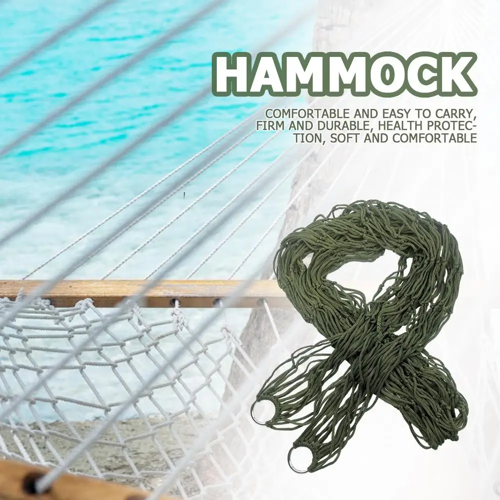 1 шт. нейлоновый гамак для путешествий кемпинга | Мебель