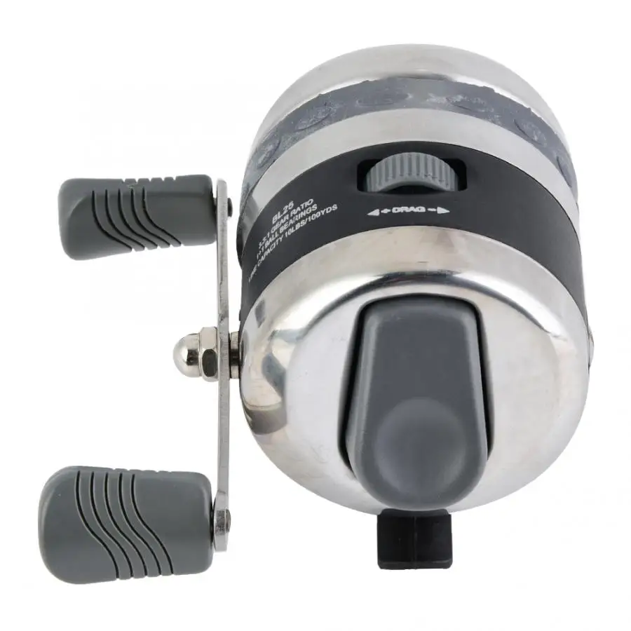 BL25 прочное рыболовное колесо металлическая Рыболовная катушка со встроенной