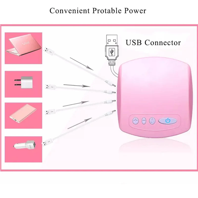 Интеллектуальный автоматический USB Электрический молокоотсос 150 мл BPA бесплатно всасывающий молочный насос для сосков кормление грудью Рождественский подарок