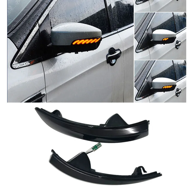 Светодиодный светильник динамического сигнала поворота с последовательным