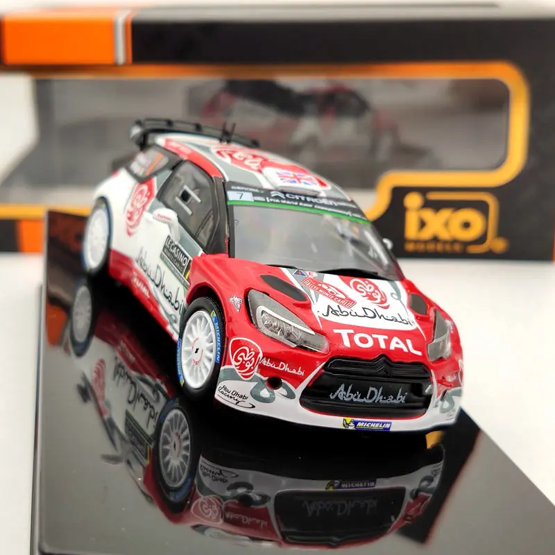 IXO 1:43 Citroen DS3 WRC #7 Rallye Monte Carlo 2016 RAM627 Ограниченная серия литья под давлением модель| |