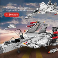 military series aircraft building blocks f 22 stealth fighter f 35 f 18 j 15 carrier airplane bricks children kids toys gifts