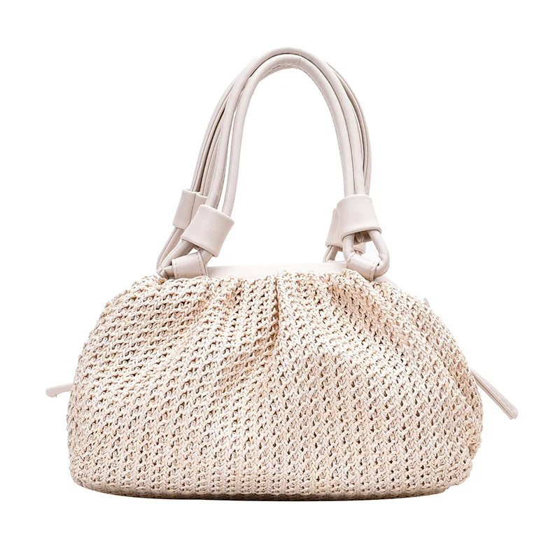 

Summer Weave Cloud Bags For Women 2020 Fashion Small Tote Bag Lady Crossbody Shoulder Handbags Lady Beach Cross Body Bags