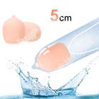 Секс-игрушка пенис бусины для увеличения пениса, многоразовые мягкие шарики для прикрепления головы с презервативами