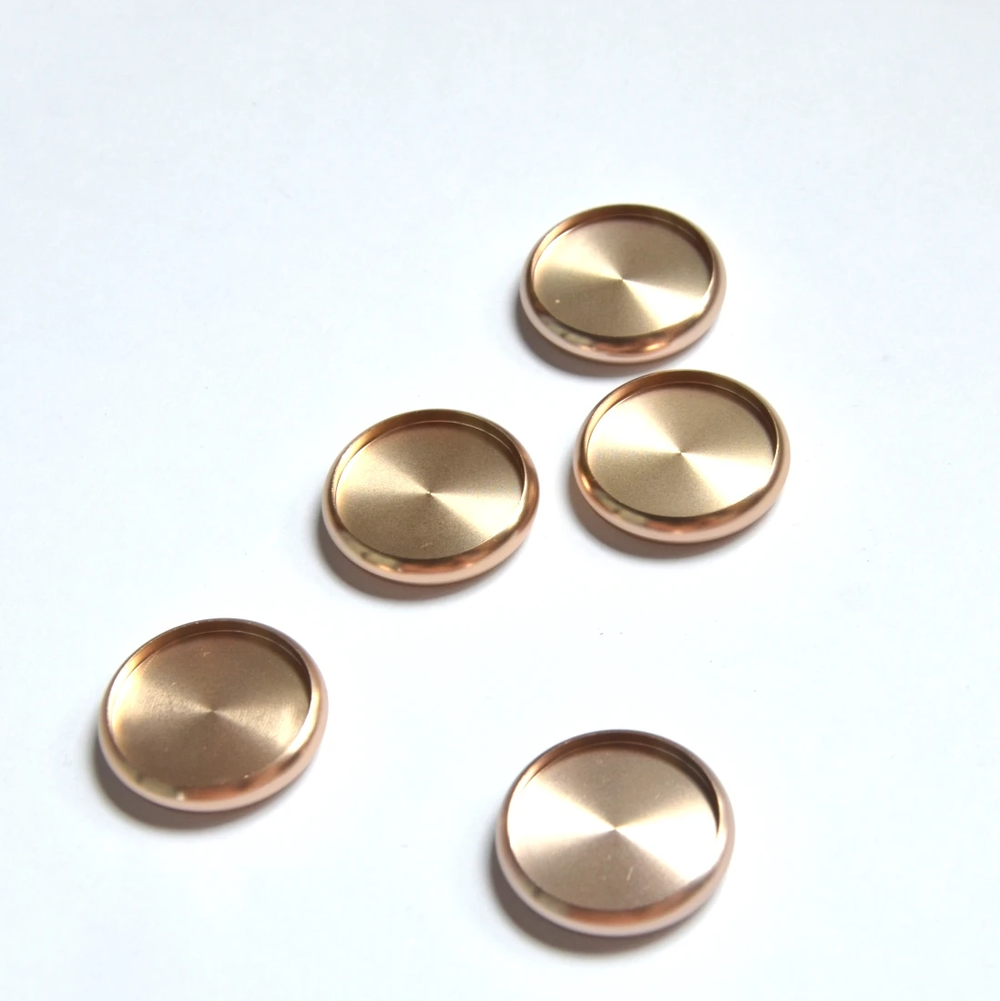 

20pcs 24mm Book Binding Supplies A5 Binder Aluminum Binding Ring Buckle Mushroom Hole Binder with Metal Disc Disc Binding