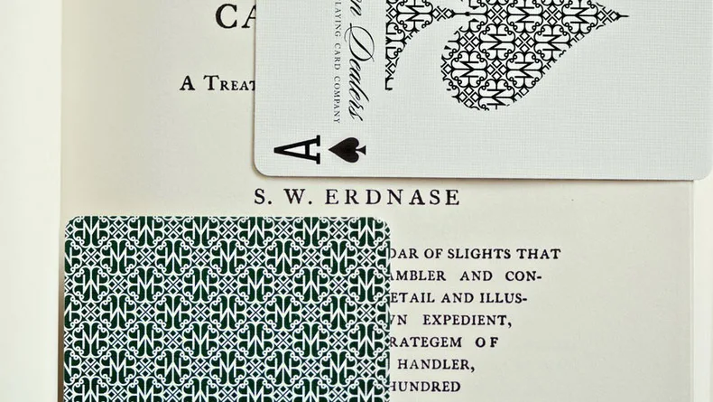Ellusionist Madison дилер колода игральных карт Erdnase зеленые фокусы волшебные реквизиты |