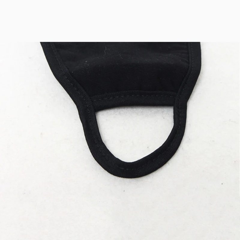 Хлопок черный для здоровья велоспорта защита от пыли лица унисекс рта маски