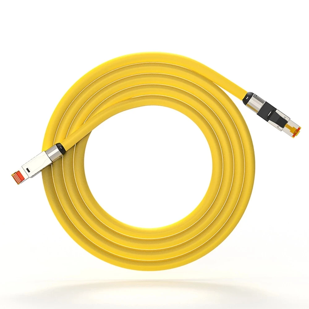 

RJ45 Cat8 Network Cable 40Gbps 2000MHz Ethernet Crimp type Connector Optical Fiber Cables Router Cable 10M 15M 20M 25M 30M 50M
