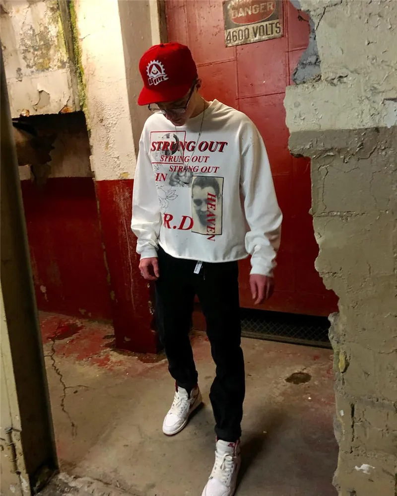 

Casual Loose E.R.D Long Sleeve T-Shirt Men Women 1:1 Best-Quality High Street Skateboard E.R.D Retro Top Tee