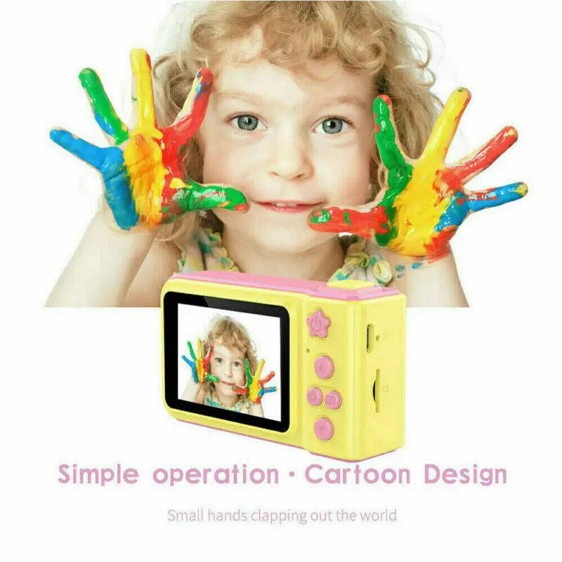 

For Kids Digital Camera 2.0 HD Mini Support 32GB Video Camcorder Children Gift
