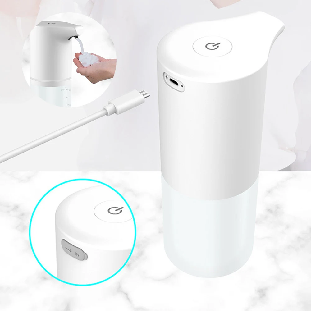 

Бесконтактный автоматический дозатор мыла с USB-зарядкой, умный пеногенератор с инфракрасным датчиком, диспенсер для мыла, дезинфицирующее ...