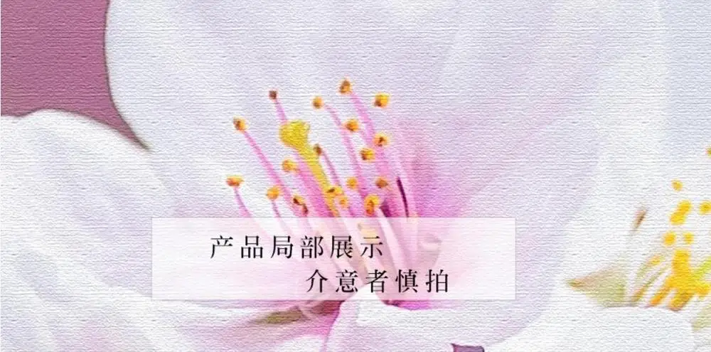 XUE SU Customized large mural wallpaper wall covering HD beautiful hand-painted pink peach blossom simple TV background | Обустройство