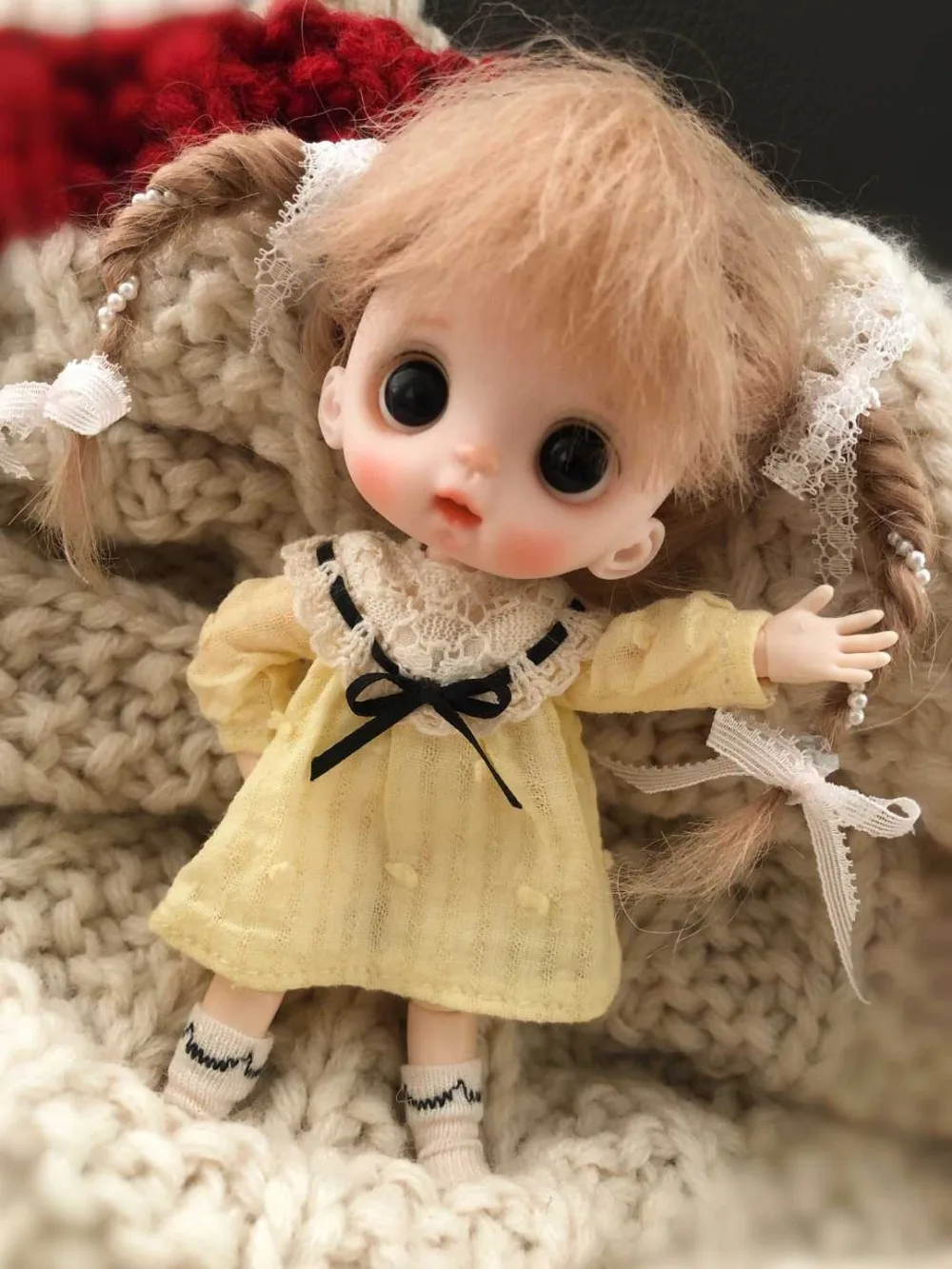 OB11 кукла голова Кастомизация 1/8 BJD куклы OB Полимерная глина