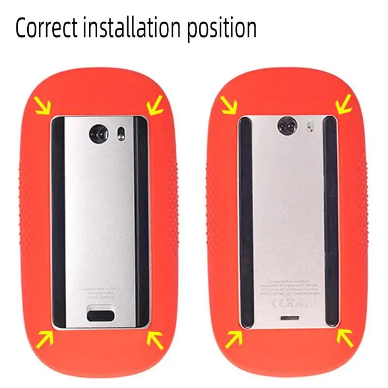 Мягкий силиконовый чехол защитный милый для мыши Magic Mouse 2 Apple IPad D31 Прямая поставка